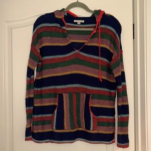 American Eagle Hooded Shirt Size Small